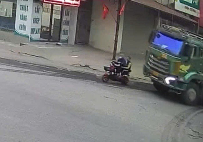 Hình ảnh trước khi xảy ra vụ tai nạn giao thông