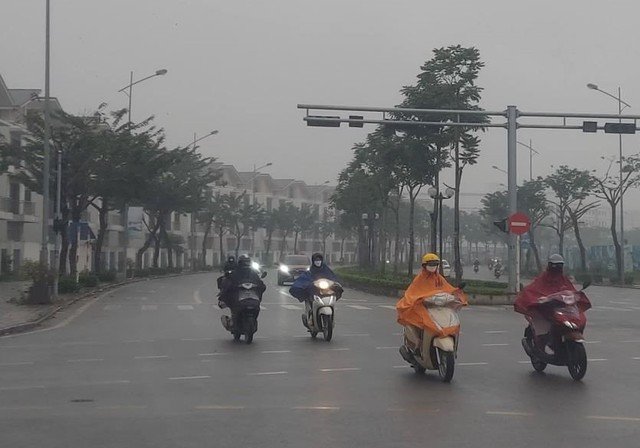 Không khí lạnh sẽ suy yếu vào ngày mai, sau đó khối khí nóng sẽ bao phủ.