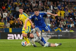 Video bóng đá Ukraine - Thụy Điển: Rực rỡ Gyokeres ghi hat-trick (Play-off World Cup)