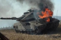 Hezbollah tung đòn phục kích khiến Israel mất 21 xe tăng Merkava trong một ngày