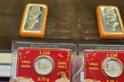 Cuối ngày 27-3, Công ty SJC, Bảo Tín Minh Châu, Bảo Tín Mạnh Hải tăng giá bán vàng miếng, vàng nhẫn