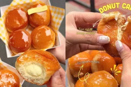 Donut caramel “gây sốt” mạng xã hội: Món bánh thân quen bỗng thành hiện tượng