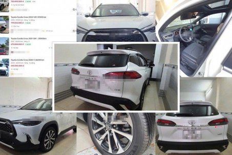 Toyota Corolla Cross cũ phủ khắp chợ mạng: Giá từ 640 triệu đồng