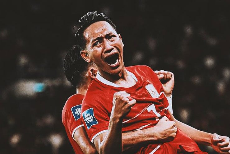 Beckham Putra lập cú đúp trong hiêp 1 cho Indonesia