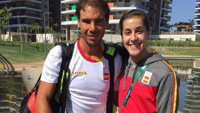 Nadal và ngôi sao cầu lông Marin rất tôn trọng tài năng của nhau