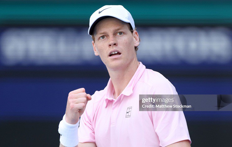 Sinner giành&nbsp;chiến thắng áp đảo