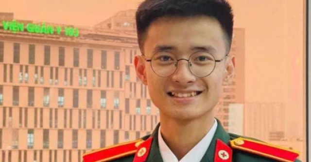 Thủ khoa Học viện Quân y 2026 được phong hàm Thượng úy: Khát vọng được như ông nội và bố