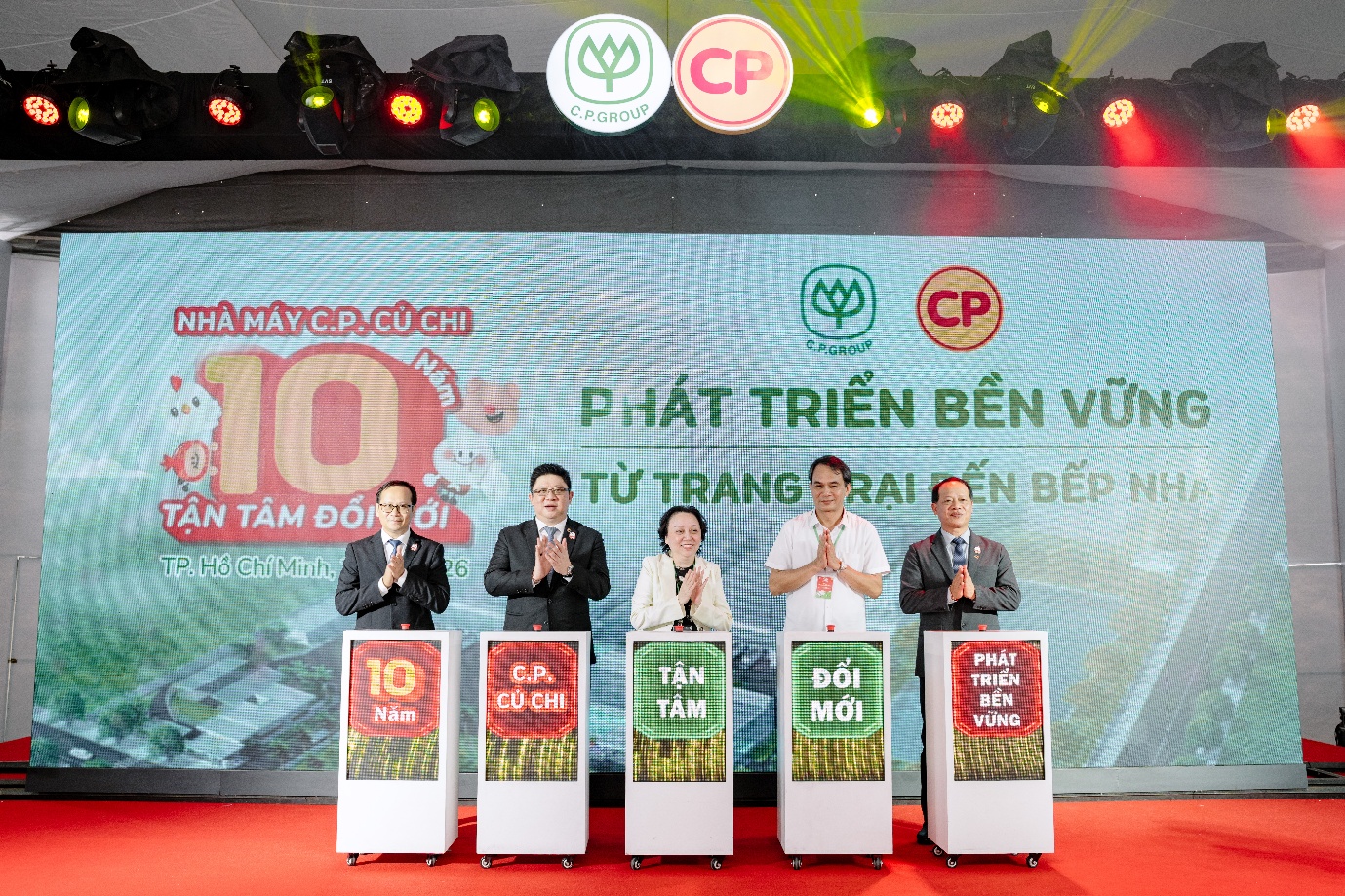 Nhà máy C.P. Củ Chi: 10 năm tận tâm đổi mới, phát triển bền vững từ trang trại đến bếp nhà - 1