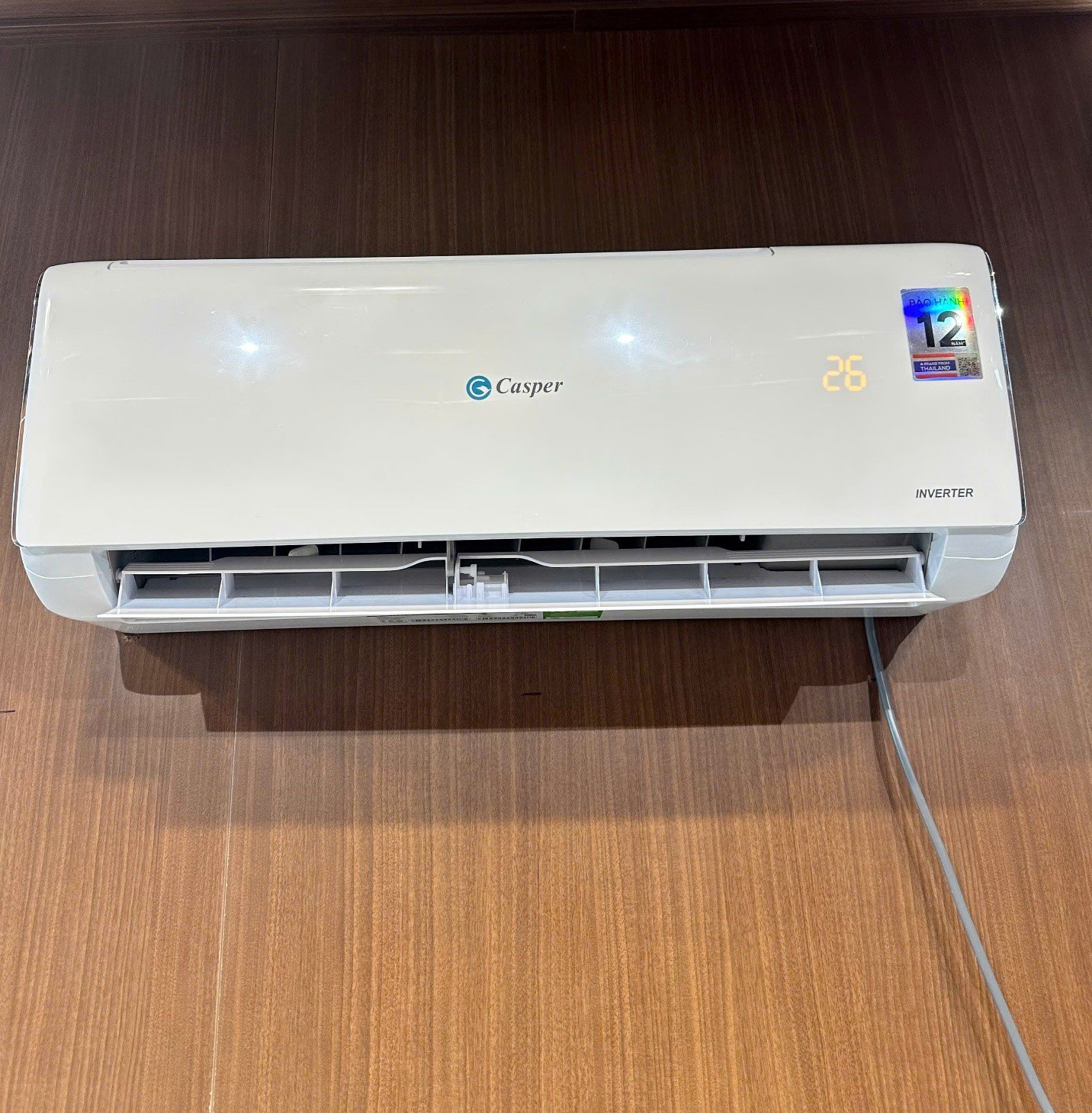 Đây là con số rất gần với nhiệt độ môi trường thử nghiệm của điều hòa Casper JC-09IU36 đề cập phía trên.