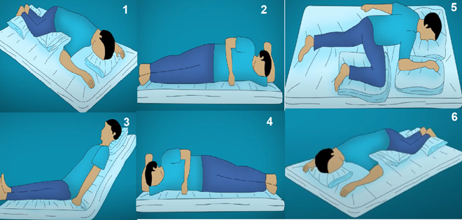 Một vài tư thế giúp dễ thở, ngủ ngon cho người bị đàm ho khó thở