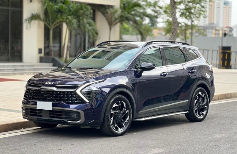 Mẫu xe Kia Sportage có giá niêm yết cao nhưng dễ bị rớt giá sau thời gian sử dụng.