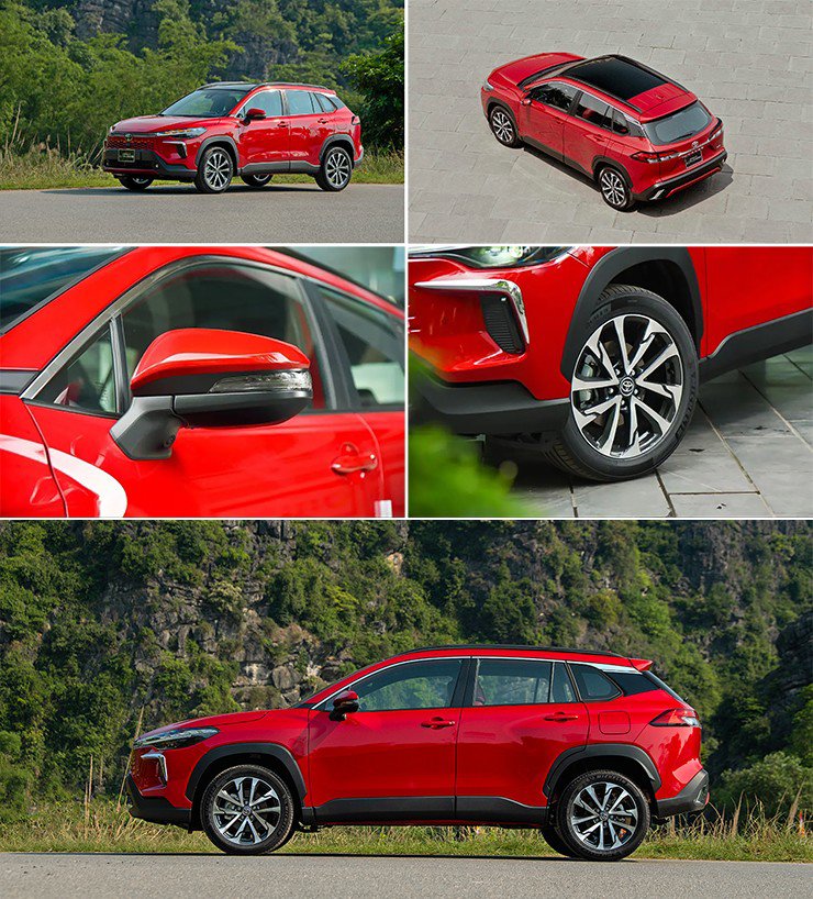 Xe có&nbsp;thông số chiều dài x rộng x cao lần lượt là: 4.460 x 1.825 x 1.620 (mm).