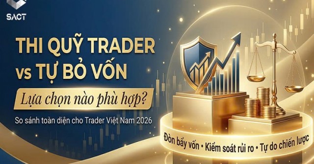 Tham gia thử thách giao dịch hay tự Trade: Mô hình nào phù hợp với trader tại thị trường hàng hóa Việt Nam 2026?
