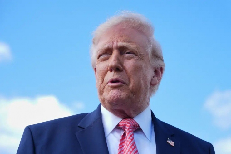 Tổng thống Mỹ Donald Trump. Ảnh: AP.