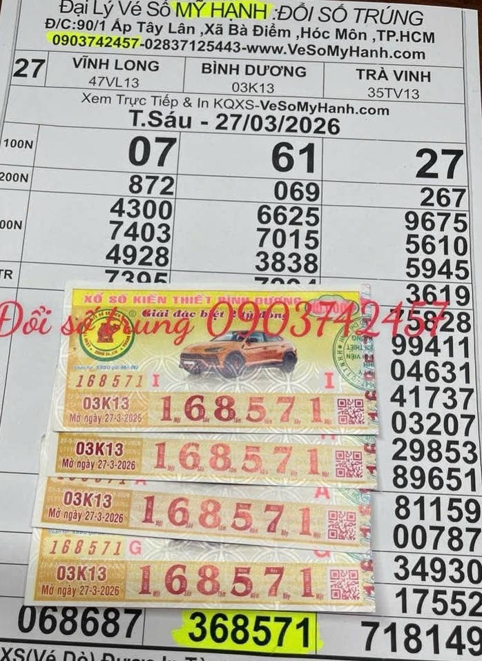 Sáng 28-3, nhiều người ở TPHCM, Lâm Đồng, An Giang trúng thưởng xổ số miền Nam - 2