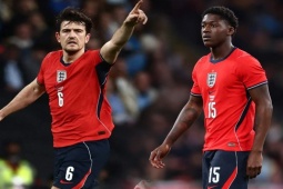 ĐT Anh  & amp;  " kỳ sát hạch "  trước World Cup: Maguire - Palmer ghi điểm, Mainoo nhạt nhòa