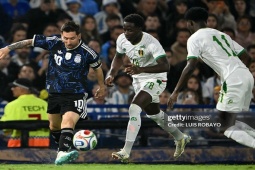 Video bóng đá Argentina - Mauritania: Đàn em Messi lập siêu phẩm (Giao hữu)