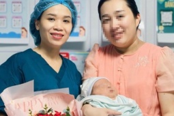 Hy hữu: Bé trai nặng tới 5,1 kg vừa chào đời ở Quảng Trị