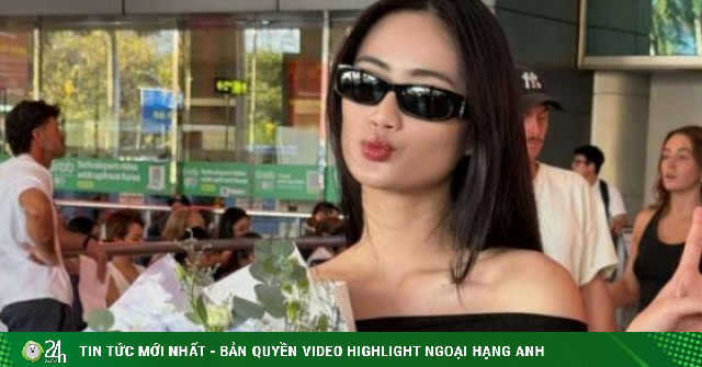 Hoa hậu Ý Nhi gấp rút về nước