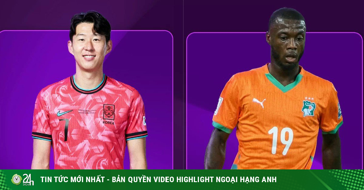 Trực tiếp bóng đá Hàn Quốc - Bờ Biển Ngà: Son Heung Min thách thức "ông lớn" châu Phi
