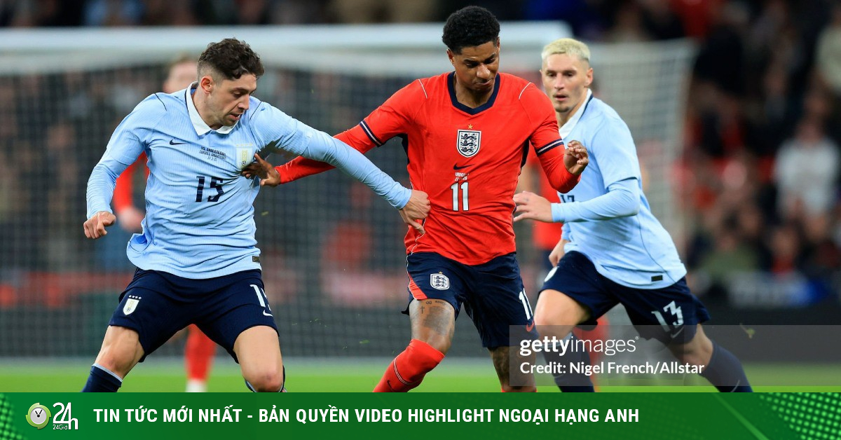 Video bóng đá Anh - Uruguay: Điểm nhấn "bóng chết", người hùng hóa tội đồ