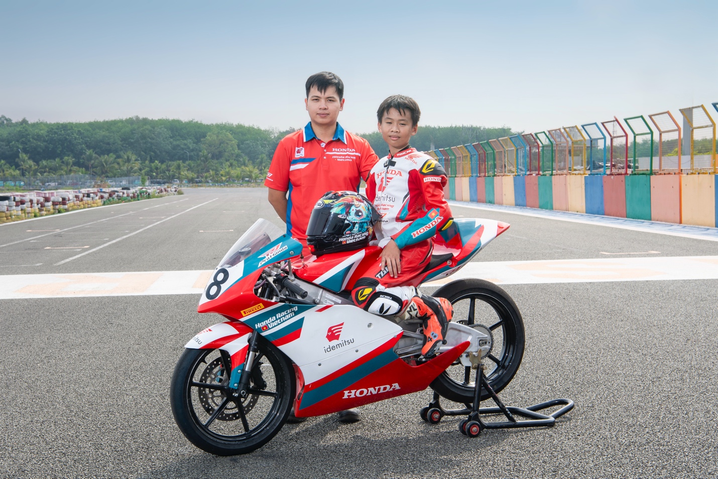 Ngô Nguyễn Minh Tuấn – tay đua trẻ nhất đội.