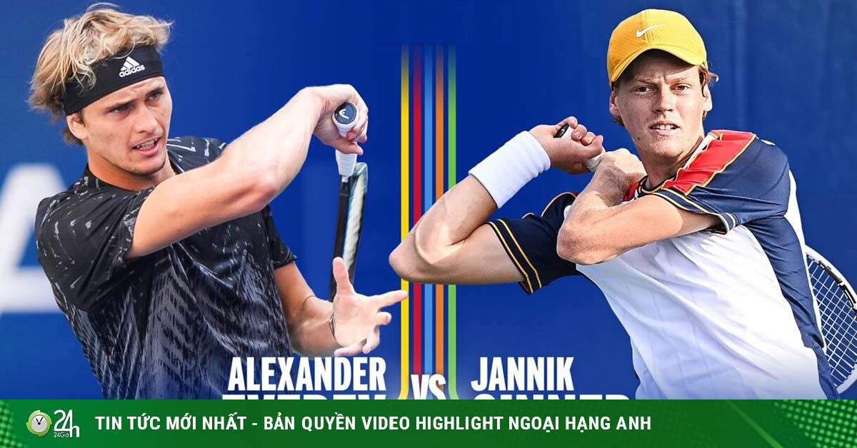 Trực tiếp tennis Zverev - Sinner: Đỉnh cao so tài (BK Miami Open)