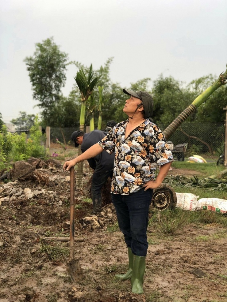 Tạ Minh Tâm mất 1 năm quy hoạch lại khu đất, xây dựng và trang trí. Công trình hiện chưa hoàn thiện, còn nhiều hạng mục cần thực hiện hoặc phát triển thêm. 