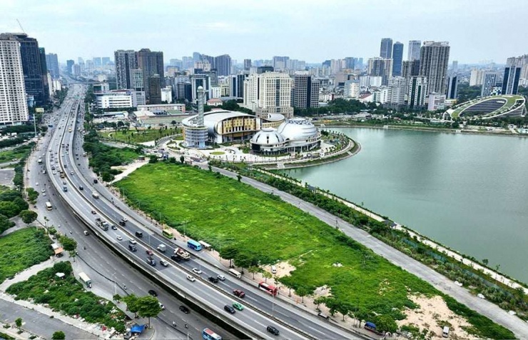 Tuyến đường Vành đai 3 trên địa bàn Thủ đô Hà Nội.