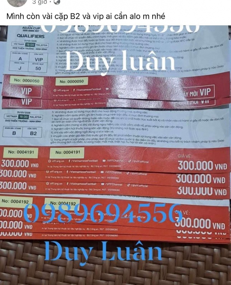 Vé trận ĐT Việt Nam vs ĐT Malaysia đang hot hơn bao giờ hết.