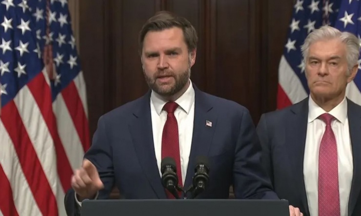 Phó Tổng thống Mỹ J.D. Vance. Ảnh: AP