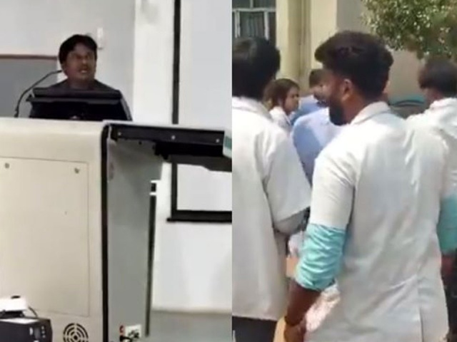 Thầy giáo bị đánh tới tấp vì cầu hôn sinh viên ngay trên lớp học