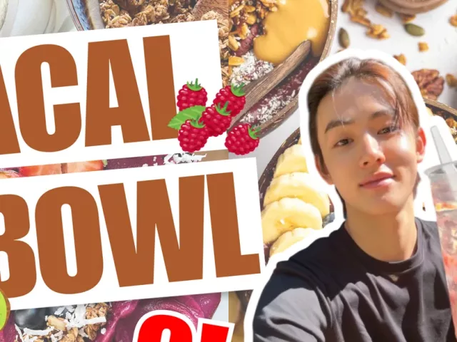 Giải mã Acai Bowl: Món sinh tố có gì mà khiến Seong Hyeon CORTIS "mê mệt"?