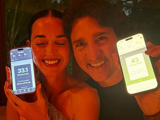 Katy Perry và cựu Thủ tướng Canada đùa vui về khoảng cách tuổi tác