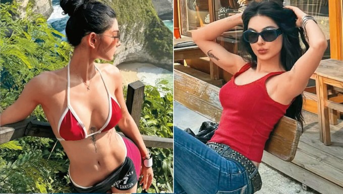 Bạn gái Nguyễn Kinh Thiên. Ảnh: Weibo