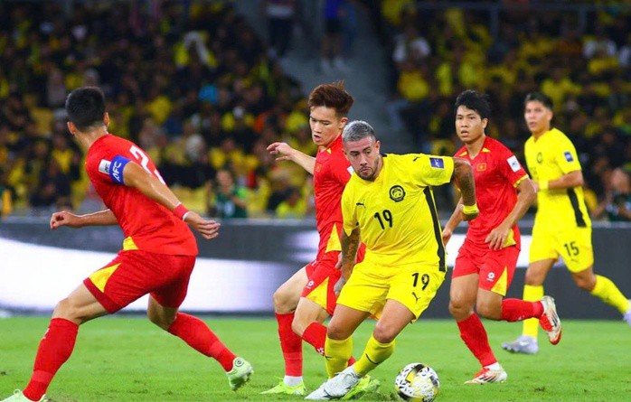 Việt Nam từng nhận thất bại 0-4 trước Malaysia hồi tháng 6-2025 (Ảnh: AFC)
