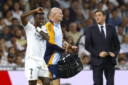 Vinicius vắng ở buổi tập của ĐT Brazil, Real Madrid lo nguy cơ chấn thương