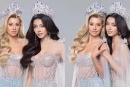 Miss Cosmo 2025 Yolina đọ sắc bên Miss Cosmo Myanmar 2026 trong bộ ảnh mới