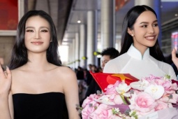 Miss World 2025 mặc áo dài tới Việt Nam, đối lập phong cách Ý Nhi