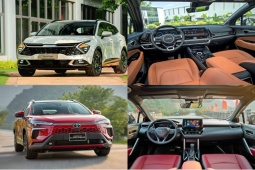 Kia Sportage nhiều phiên bản, sánh cạnh Toyota Corolla Cross