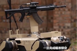 Bước ngoặt chiến tranh hiện đại: "Đàn sói" robot mang súng, vận hành bằng AI