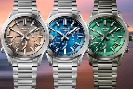 Casio để lộ Edifice EQB-1300 hỗ trợ kết nối smartphone và sạc năng lượng mặt trời