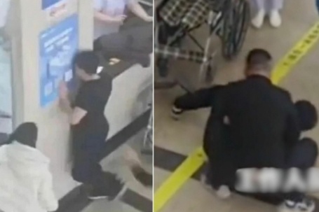 Người đàn ông đập đầu vào tường gào khóc vì bác sĩ nam khám cho vợ bầu