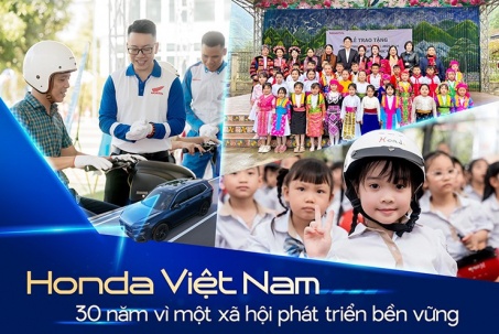 Honda Việt Nam - 30 năm vì một xã hội phát triển bền vững