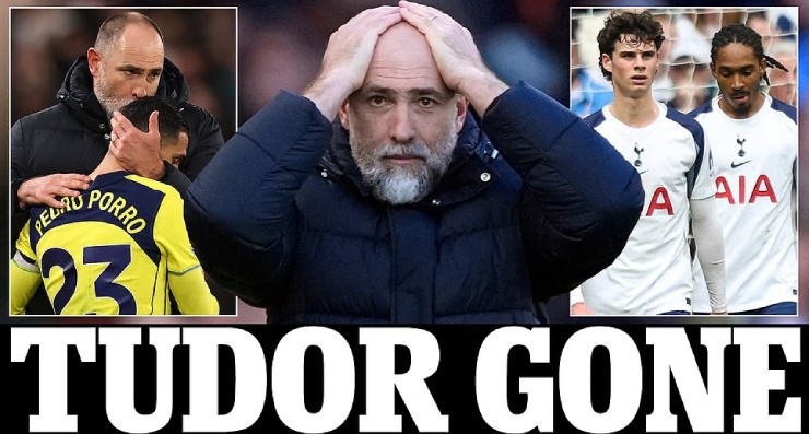Tudor không thể giúp Tottenham chặn đà khủng hoảng