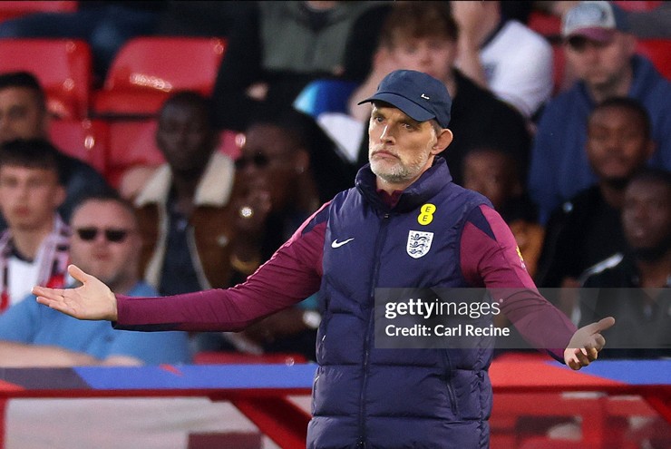 Huấn luyện viên Thomas Tuchel của đội tuyển Anh.