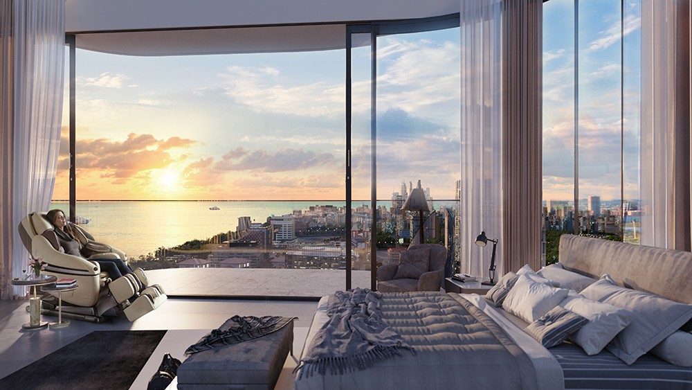 Không gian sống được thiết kế tinh tế, tối ưu sự riêng tư và thông thoáng