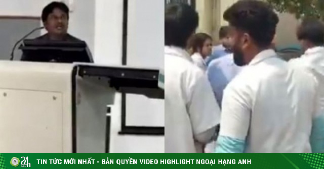 Thầy giáo bị đánh tới tấp vì cầu hôn sinh viên ngay trên lớp học