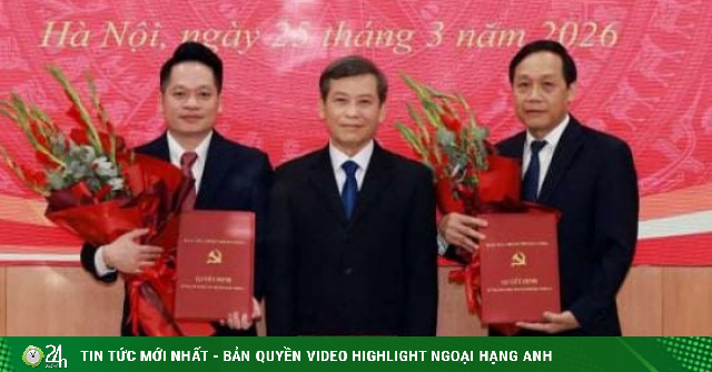 Bổ nhiệm 2 Trợ lý của Ủy viên Bộ Chính trị, Bí thư Trung ương Đảng, Trưởng Ban Nội chính Trung ương