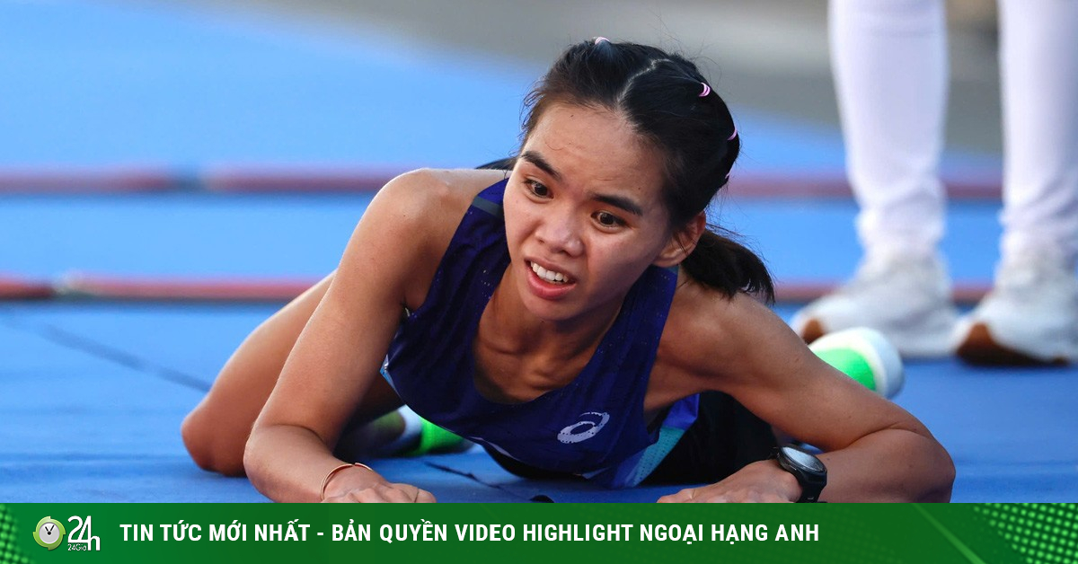 Chân chạy Ngọc Hoa bò về đích vì kiệt sức gây xúc động, Hoàng Nguyên Thanh lập kỳ tích